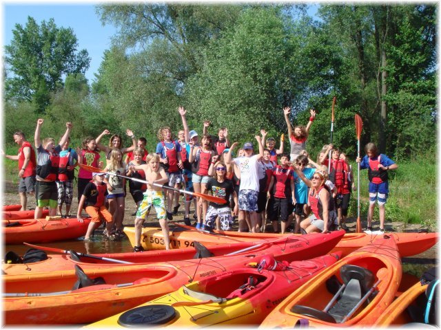 Wycieczka szkolna - Sportowa Osada czerwiec 2012